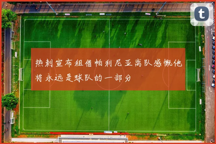 热刺宣布租借帕利尼亚离队感慨他将永远是球队的一部分